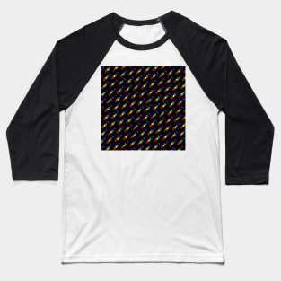 Yasss | #YASSS | Hashtag Pattern Baseball T-Shirt